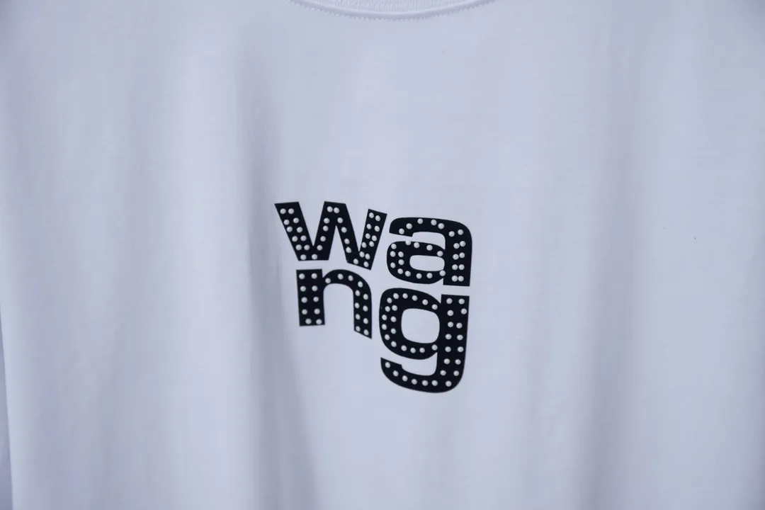 Alexarderwang 25SS New Arrival 100% 32 1X 1 ➕ ➕ ：Black/White Size：S/M/L/XL